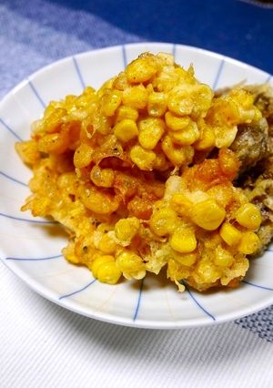 簡単！とうもろこしの天ぷら-レシピのメイン写真