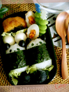 キャラ弁☆俵パンダ-レシピのメイン写真