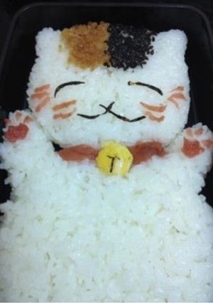 ニャンコ先生 弁当(*^^*) キャラ弁-レシピのメイン写真