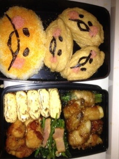 なめこ 弁当(*^^*) キャラ弁-レシピのメイン写真