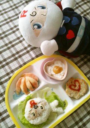 ロールパンナプレート☆離乳食にも♪-レシピのメイン写真