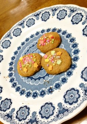 メープルがほんのり香るきな粉クッキー-レシピのメイン写真