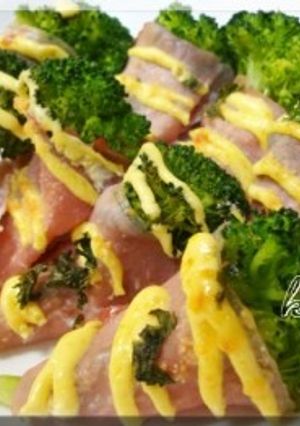 生ハムのブロッコリーマヨグリル-レシピのメイン写真