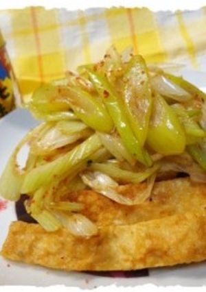 油揚げとネギのおつまみ-レシピのメイン写真