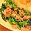 さっぱりおろし豚炒め
