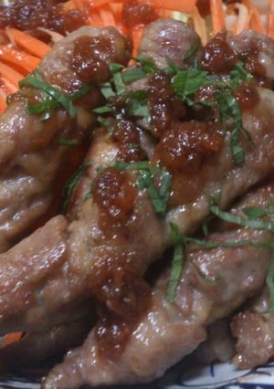 オクラの豚肉巻き梅肉ドレッシング-レシピのメイン写真
