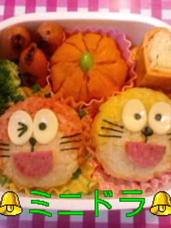 キャラ弁☆ミニドラ ドラえもん-レシピのメイン写真