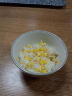簡単とうもろこしごはん-レシピのメイン写真