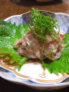 鯵のなめろう-レシピのメイン写真
