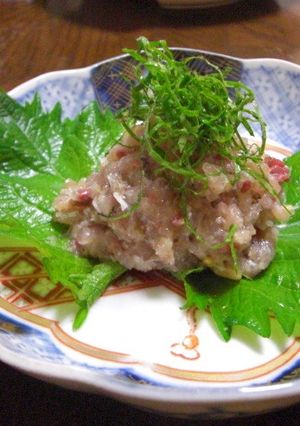 鯵のなめろう-レシピのメイン写真