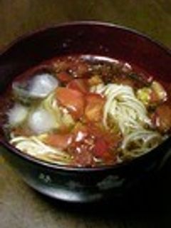 トマトそうめんつゆ-レシピのメイン写真