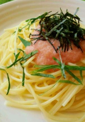 絶品*あっさり和風のたらこスパゲティ-レシピのメイン写真