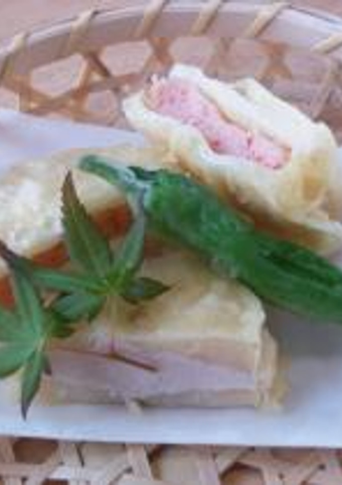 筍のはさみ揚げ-レシピのメイン写真