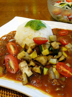 爽やか♪夏野菜のハヤシライス♪-レシピのメイン写真