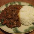 鳥ひき肉と夏野菜のキーマ風カレー