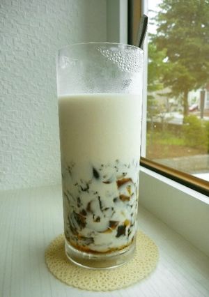 *ミルクinコーヒーゼリー*-レシピのメイン写真