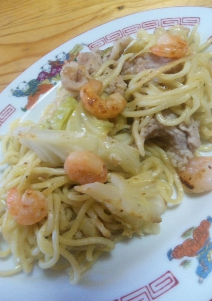 ☆海鮮塩焼きそば☆-レシピのメイン写真