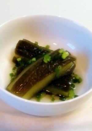 冷たいなすの煮物-レシピのメイン写真