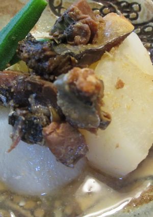 へしこを使った美味しい大根煮-レシピのメイン写真