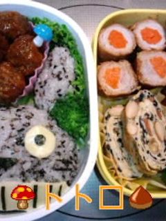 キャラ弁☆トトロ となりのトトロ-レシピのメイン写真