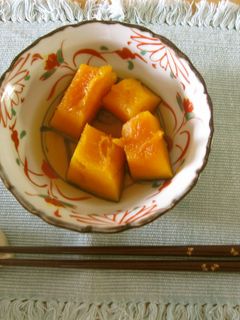 素材の味を生かしたカボチャの煮物-レシピのメイン写真