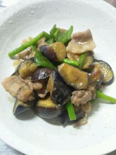 茄子と豚肉の味噌炒め-レシピのメイン写真