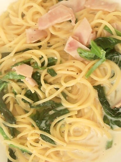 簡単クリームパスタ-レシピのメイン写真