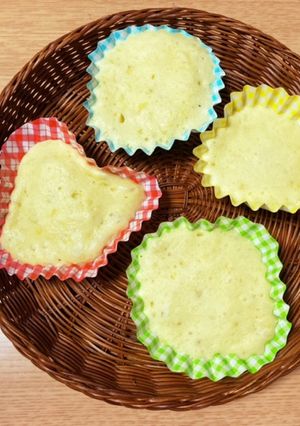 電子レンジで*簡単*バナナ蒸しパン-レシピのメイン写真