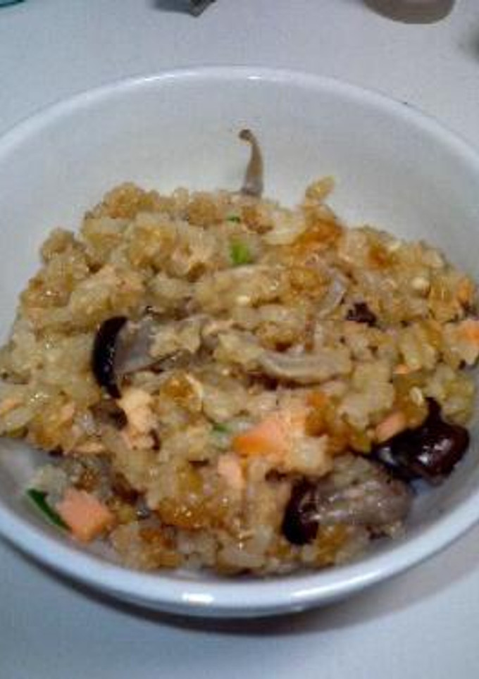 おいしい鮭の炊き込みご飯☆きのこで和風に♪-レシピのメイン写真