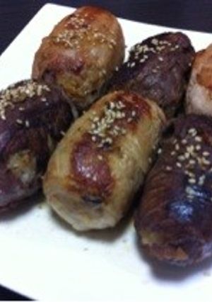 ☆野菜たっぷり肉巻おにぎり☆-レシピのメイン写真
