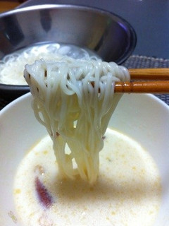 ごま油豆乳素麺-レシピのメイン写真