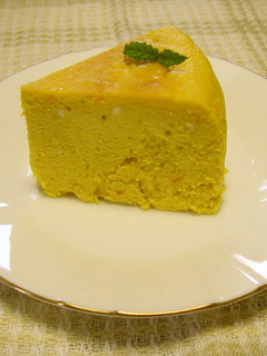 かぼちゃのスフレチーズケーキ-レシピのメイン写真