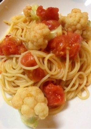 たっぷりフレッシュトマトのパスタ-レシピのメイン写真