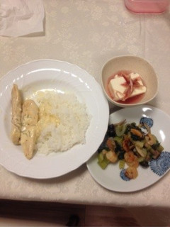 ささみ・鶏の簡単クリーム煮-レシピのメイン写真