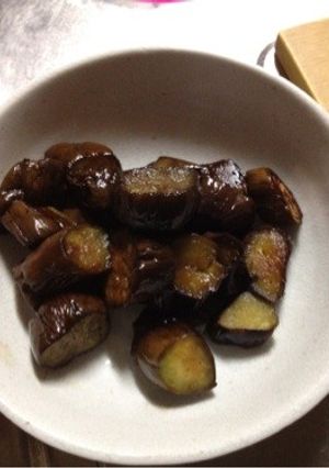 茄子だけ焼き-レシピのメイン写真