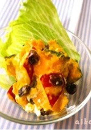 かぼちゃとさつま芋のクリーミーサラダ-レシピのメイン写真