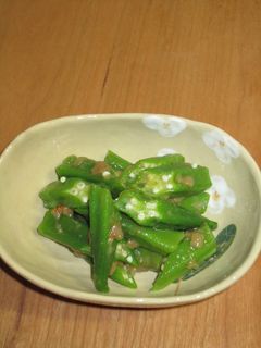 オクラのうめんつゆ和え☆-レシピのメイン写真