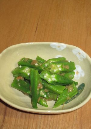 オクラのうめんつゆ和え☆-レシピのメイン写真
