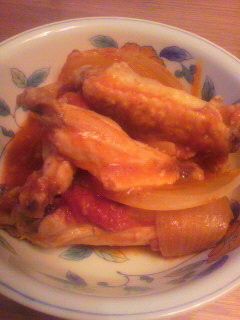 塩麹さん☆鶏手羽のトマト煮込み-レシピのメイン写真