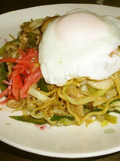 ソース醤油焼きそば-レシピのメイン写真