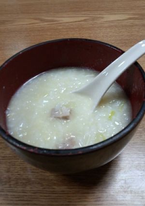 あまりもので中華がゆ-レシピのメイン写真