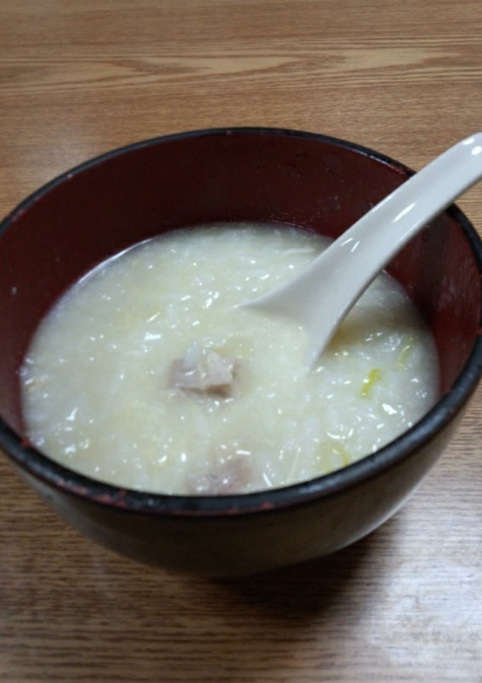 あまりもので中華がゆ-レシピのメイン写真