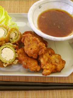 種まで食べるぞゴーヤ使いきり揚げ-レシピのメイン写真