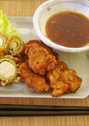 種まで食べるぞゴーヤ使いきり揚げ-レシピのメイン写真