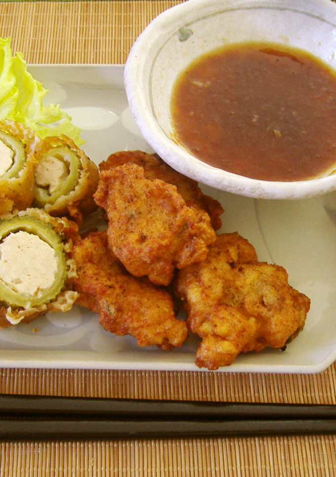 種まで食べるぞゴーヤ使いきり揚げ-レシピのメイン写真