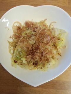 キャベツ&シラス☆ペペロンチーノ-レシピのメイン写真