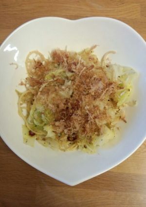 キャベツ&シラス☆ペペロンチーノ-レシピのメイン写真