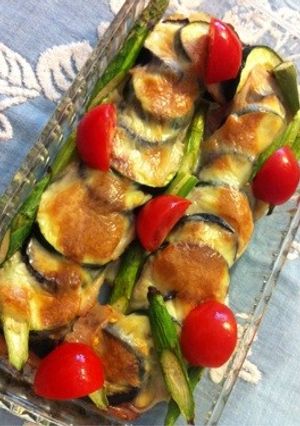 ☆夏野菜のオーブン焼き☆-レシピのメイン写真