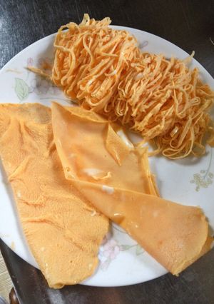 暑い夏にも～ヘルシー簡単レンジで錦糸卵☆-レシピのメイン写真