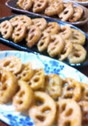 簡単♪♪蓮根の揚漬け☆☆-レシピのメイン写真